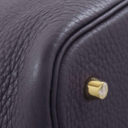 HERMES Picotin Lock MM GoldHardware Handbag Taurillon Clemence Ladies [Used]