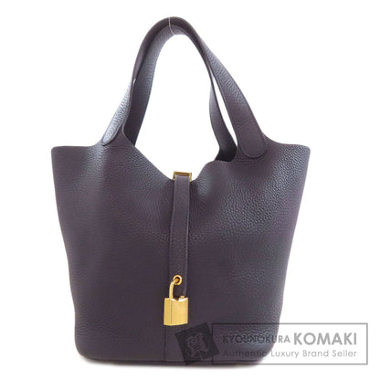 HERMES Picotin Lock MM GoldHardware Handbag Taurillon Clemence Ladies [Used]