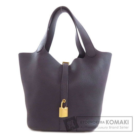 HERMES Picotin Lock MM GoldHardware Handbag Taurillon Clemence Ladies [Used]