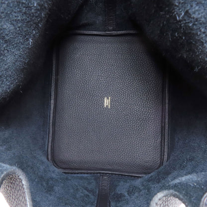 HERMES Picotin Lock MM GoldHardware Handbag Taurillon Clemence Ladies [Used]