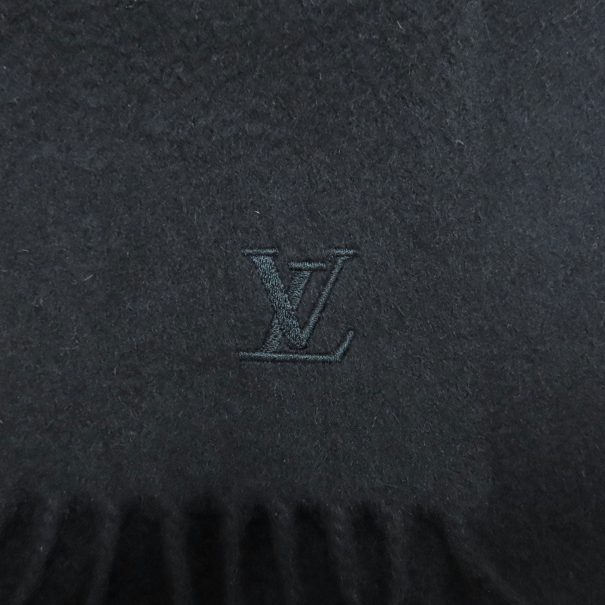 LOUIS VUITTON M75362 Esharp Geraum Scarf Cashmere Ladies [Used]