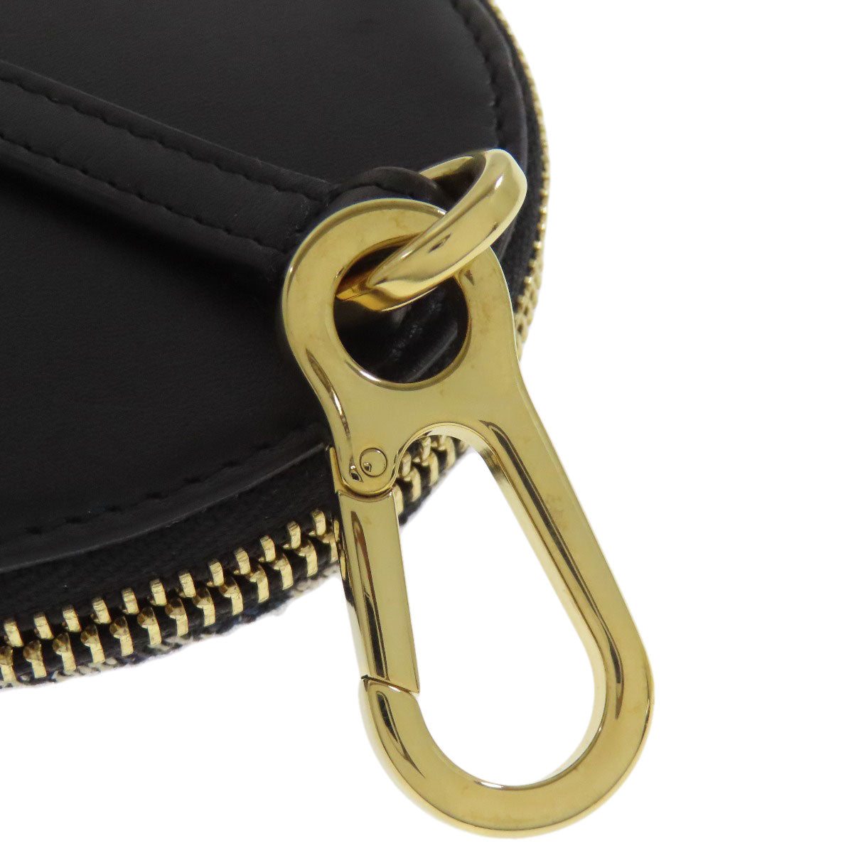 LOEWE Cookie Charm Pouch Anagram Accessory pouch Canvas CalfLadies [Used]