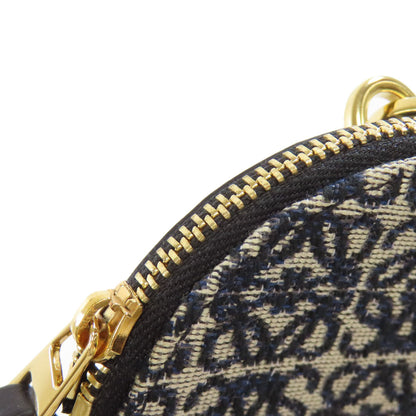 LOEWE Cookie Charm Pouch Anagram Accessory pouch Canvas CalfLadies [Used]