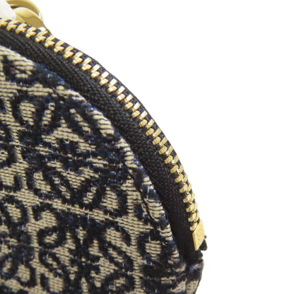 LOEWE Cookie Charm Pouch Anagram Accessory pouch Canvas CalfLadies [Used]