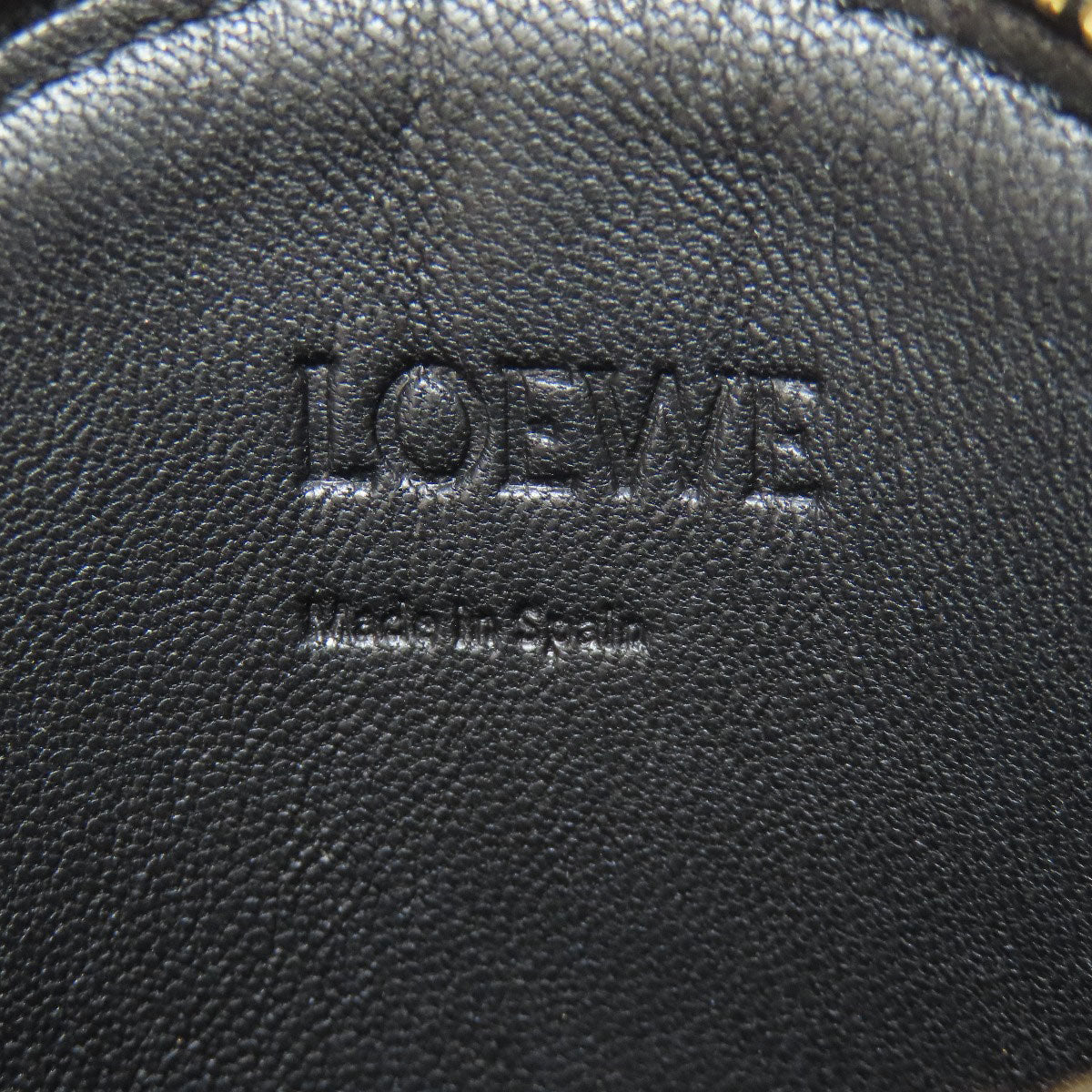 LOEWE Cookie Charm Pouch Anagram Accessory pouch Canvas CalfLadies [Used]
