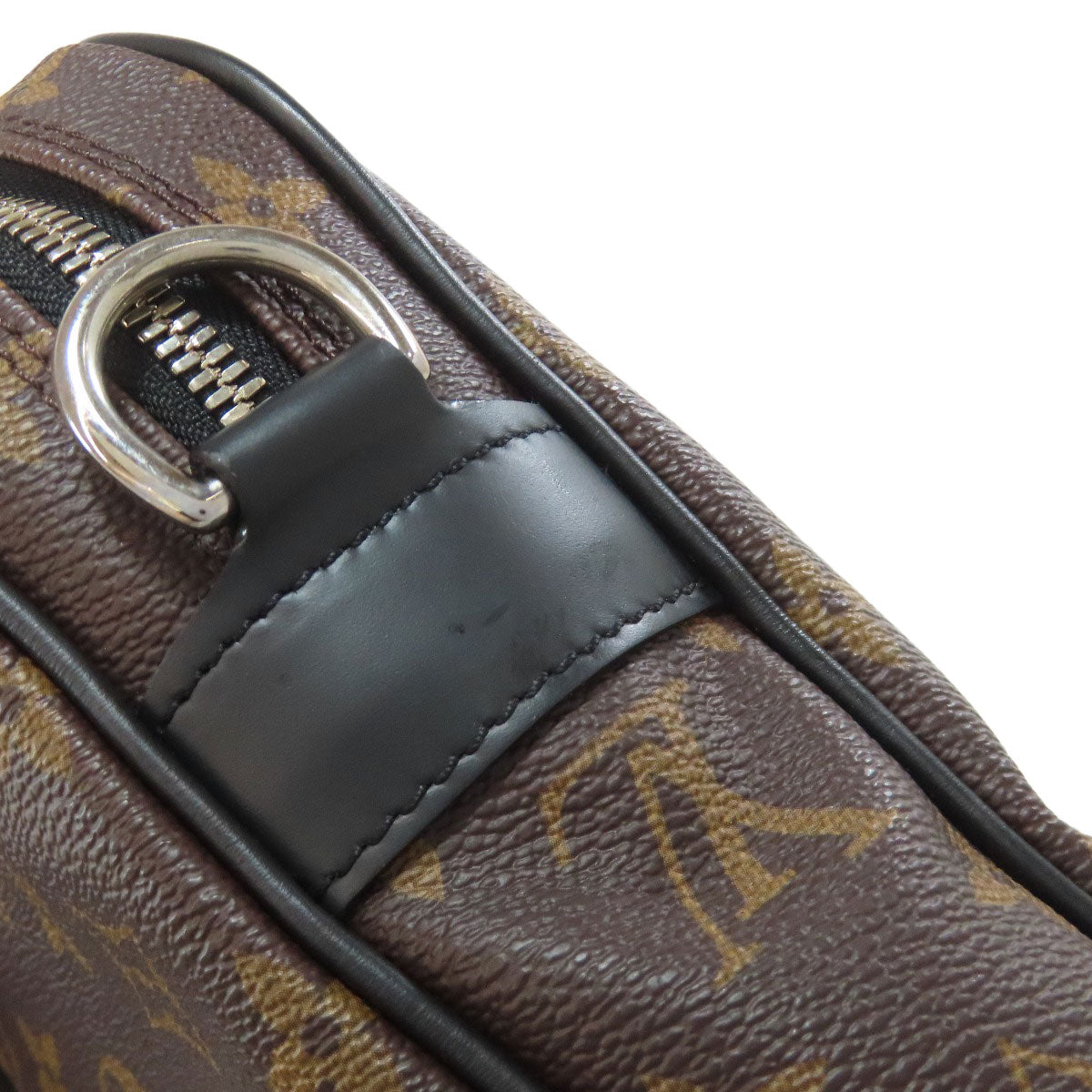 LOUIS VUITTON M52005 Porte-Documents VoyagePM Business bag Monogram Macassar mens [Used]