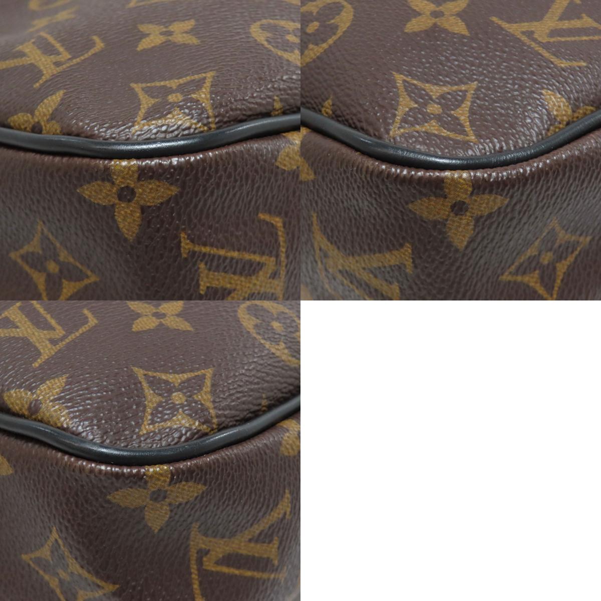 LOUIS VUITTON M52005 Porte-Documents VoyagePM Business bag Monogram Macassar mens [Used]