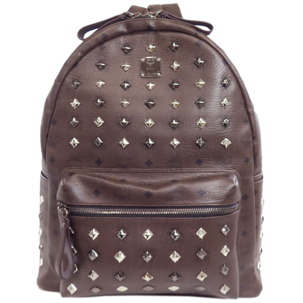 MCM Studs Backpack Â· Daypack PVC Ladies [Used]