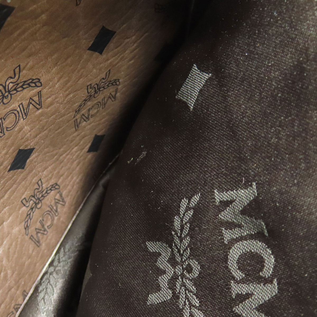 MCM Studs Backpack Â· Daypack PVC Ladies [Used]