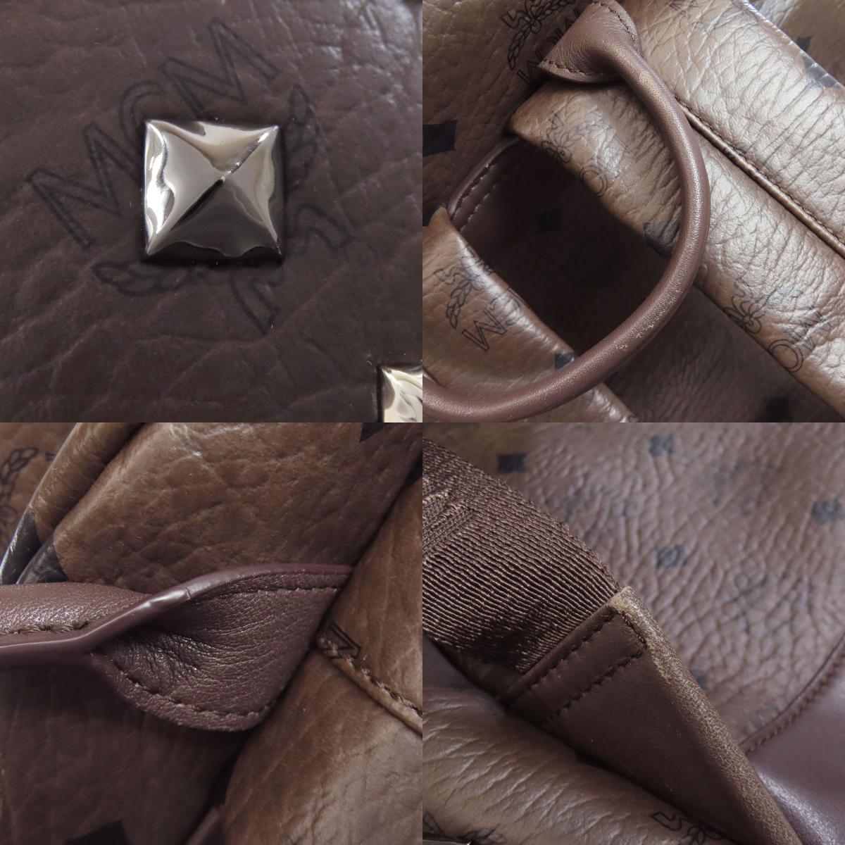 MCM Studs Backpack Â· Daypack PVC Ladies [Used]