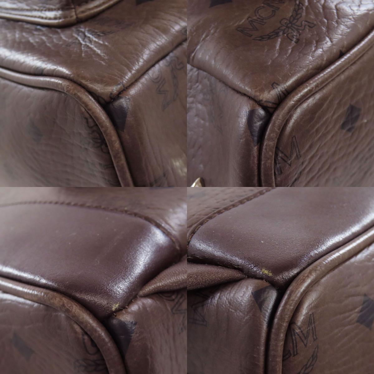 MCM Studs Backpack Â· Daypack PVC Ladies [Used]