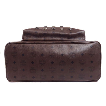 MCM Studs Backpack Â· Daypack PVC Ladies [Used]