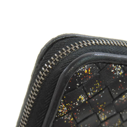 BOTTEGA VENETA Intrecciato Zip Around Long wallet (with coin pocket) Calf Ladies [Used]