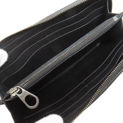 BOTTEGA VENETA Intrecciato Zip Around Long wallet (with coin pocket) Calf Ladies [Used]