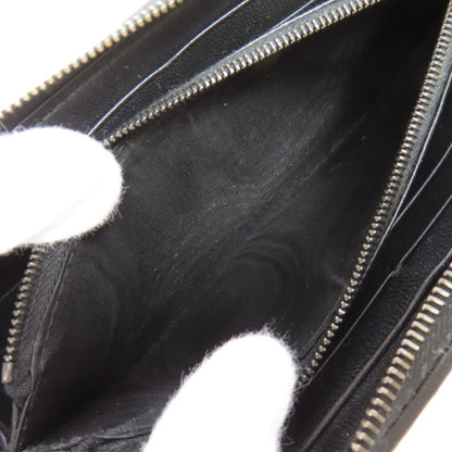 BOTTEGA VENETA Intrecciato Zip Around Long wallet (with coin pocket) Calf Ladies [Used]