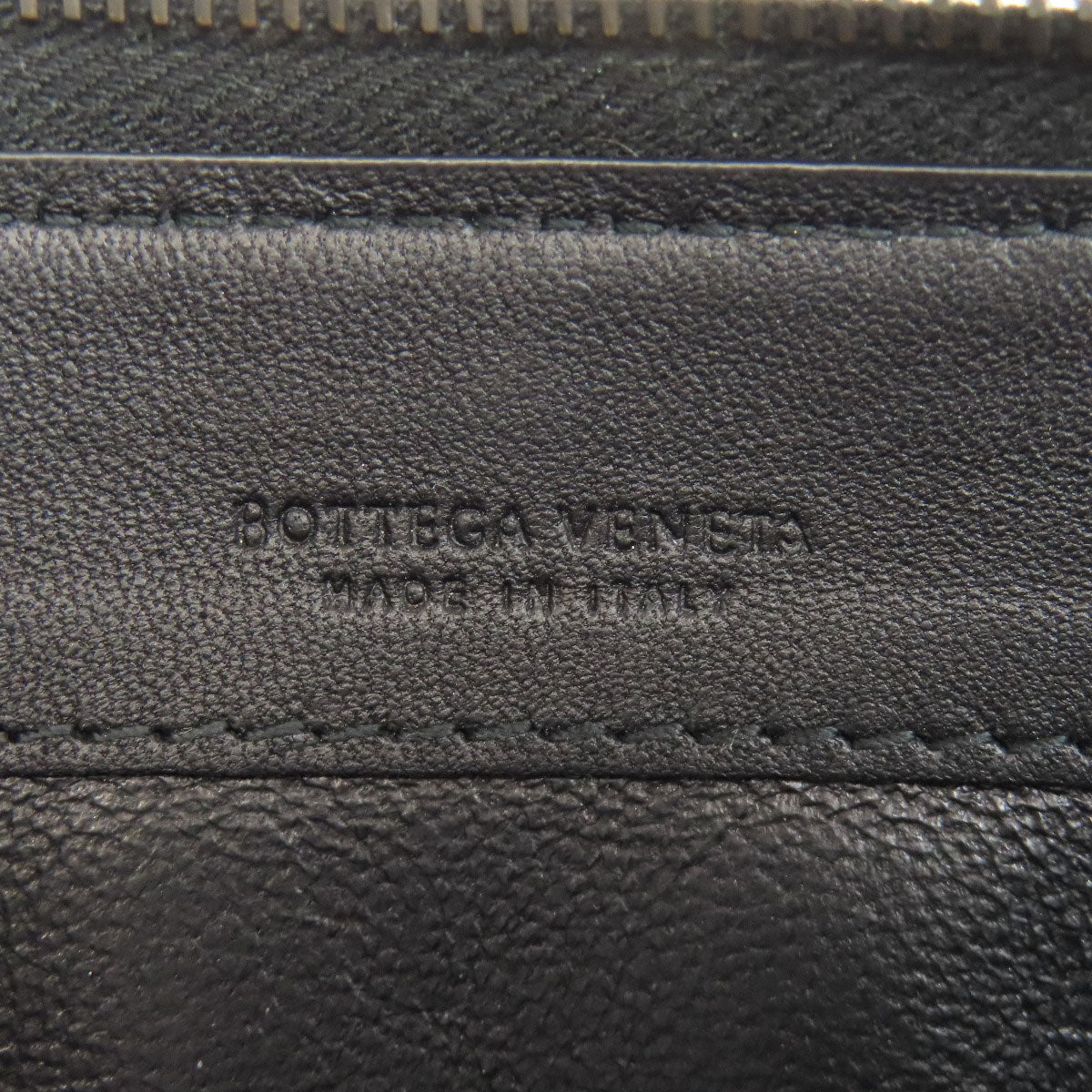 BOTTEGA VENETA Intrecciato Zip Around Long wallet (with coin pocket) Calf Ladies [Used]