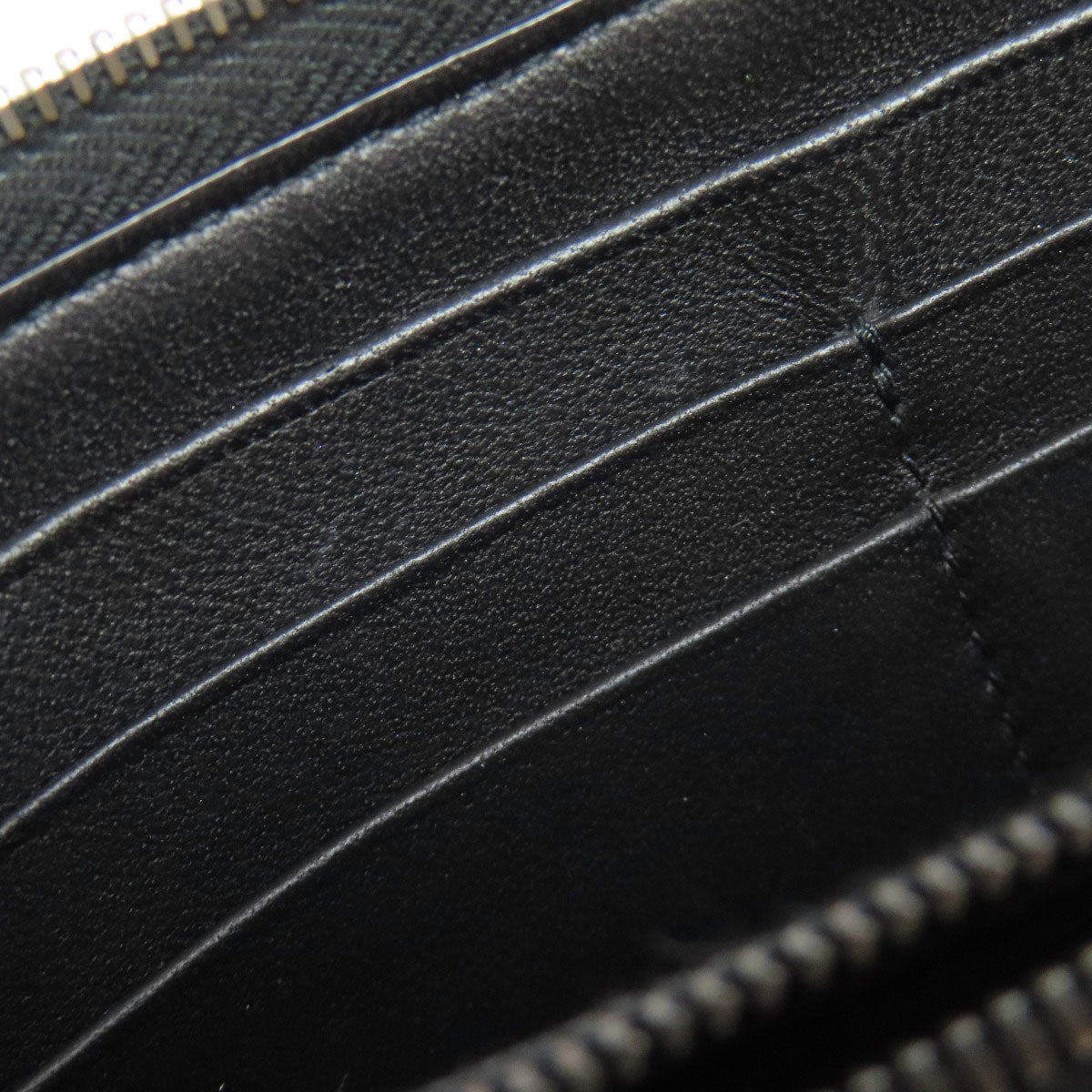 BOTTEGA VENETA Intrecciato Zip Around Long wallet (with coin pocket) Calf Ladies [Used]