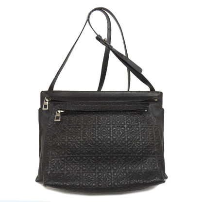 LOEWE anagram Shoulder Bag Leather Ladies [Used]