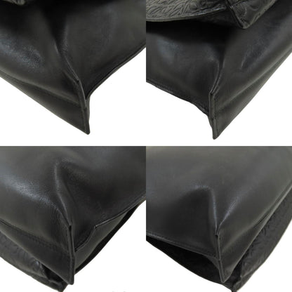 LOEWE anagram Shoulder Bag Leather Ladies [Used]