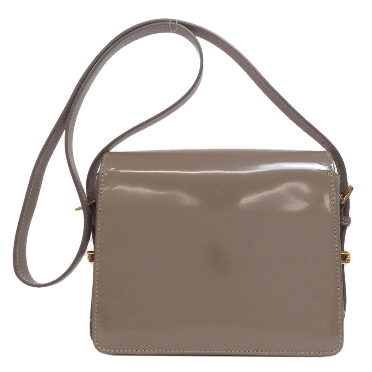 BURBERRY logo Shoulder Bag Enamel Ladies [Used]