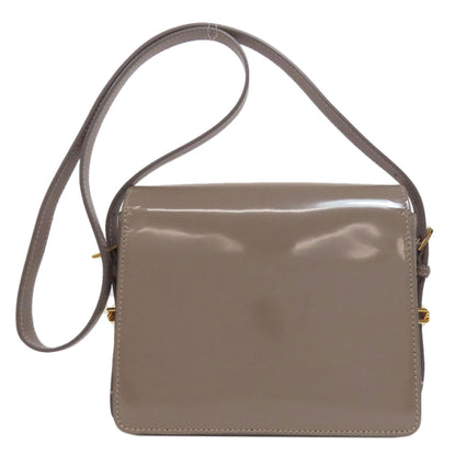 BURBERRY logo Shoulder Bag Enamel Ladies [Used]