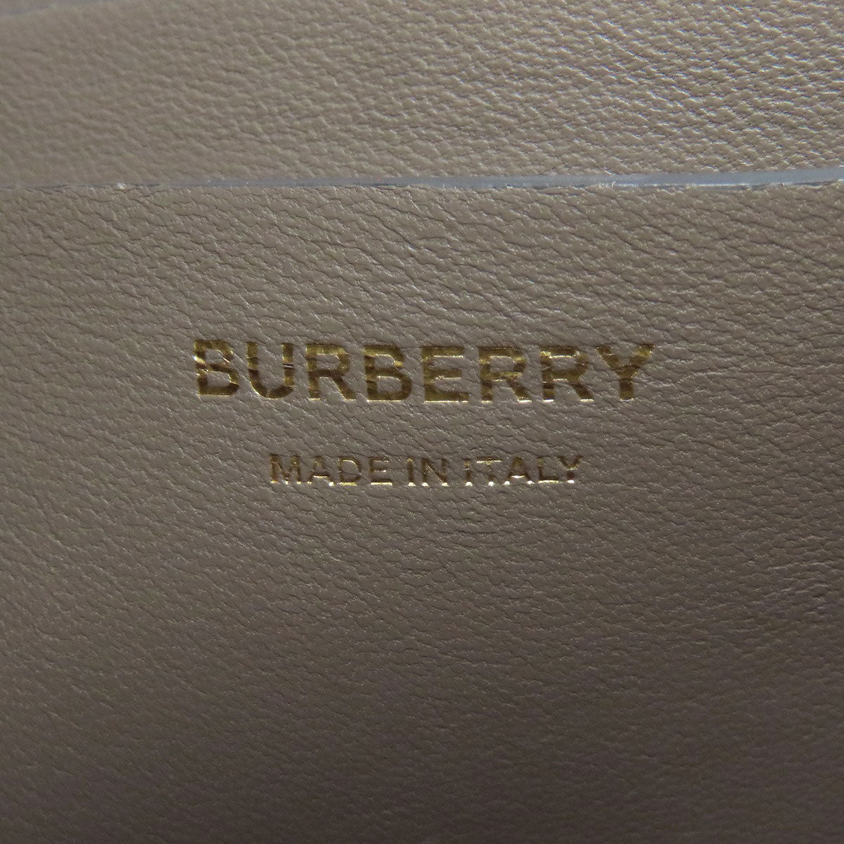 BURBERRY logo Shoulder Bag Enamel Ladies [Used]