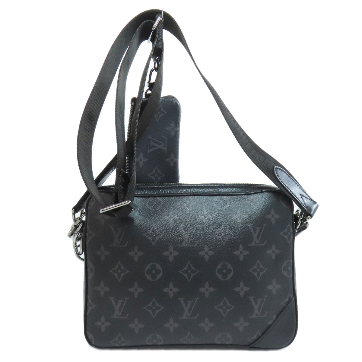 LOUIS VUITTON M69443 Trio Messenger Shoulder Bag Monogram Eclipse Ladies [Used]