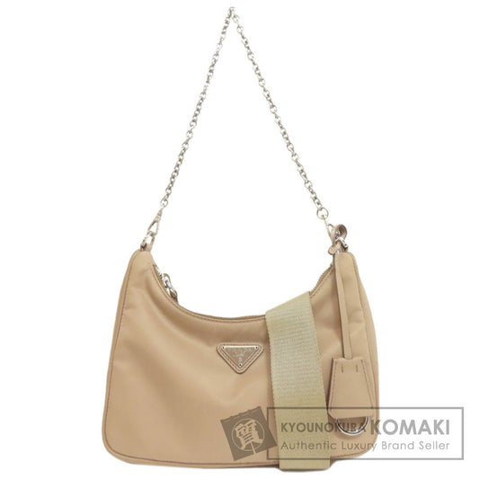 PRADA Re-Edition 2005 Logo Hardware 2WAY Handbag Nylon Ladies [Used]