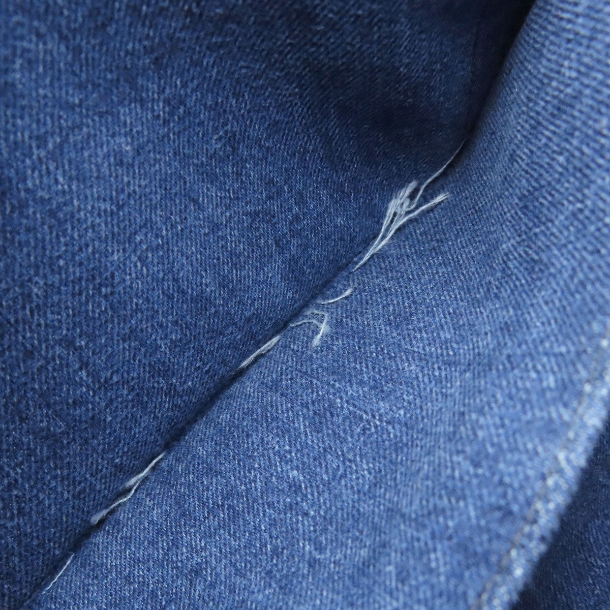 PRADA Canapa mini 2 WAY Handbag Denim Ladies [Used]