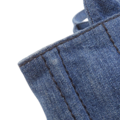 PRADA Canapa mini 2 WAY Handbag Denim Ladies [Used]
