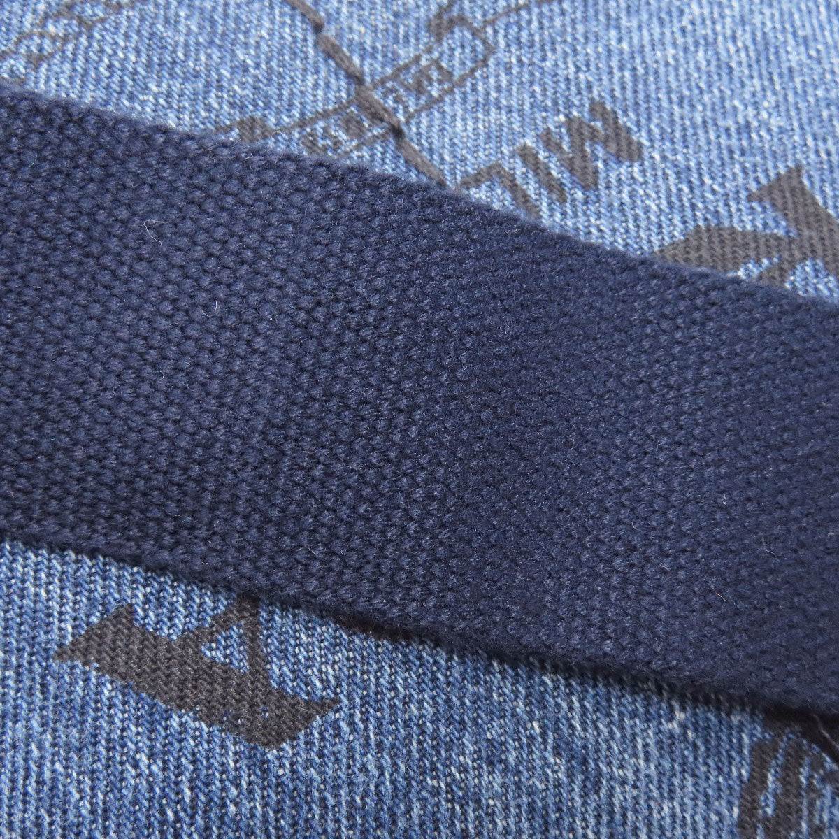 PRADA Canapa mini 2 WAY Handbag Denim Ladies [Used]