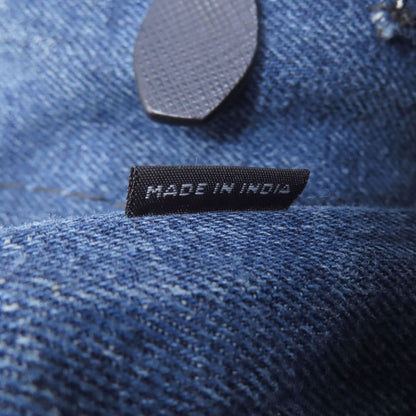 PRADA Canapa mini 2 WAY Handbag Denim Ladies [Used]