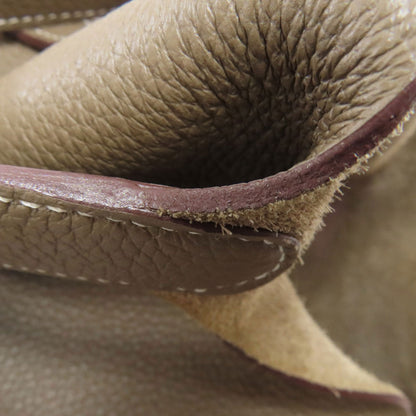 HERMES Picotin Lock PM Etoupe SilverHardware Handbag Taurillon Clemence Ladies [Used]