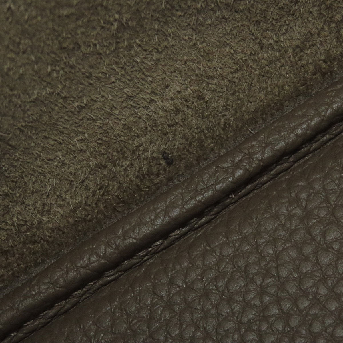 HERMES Picotin Lock PM Etoupe SilverHardware Handbag Taurillon Clemence Ladies [Used]