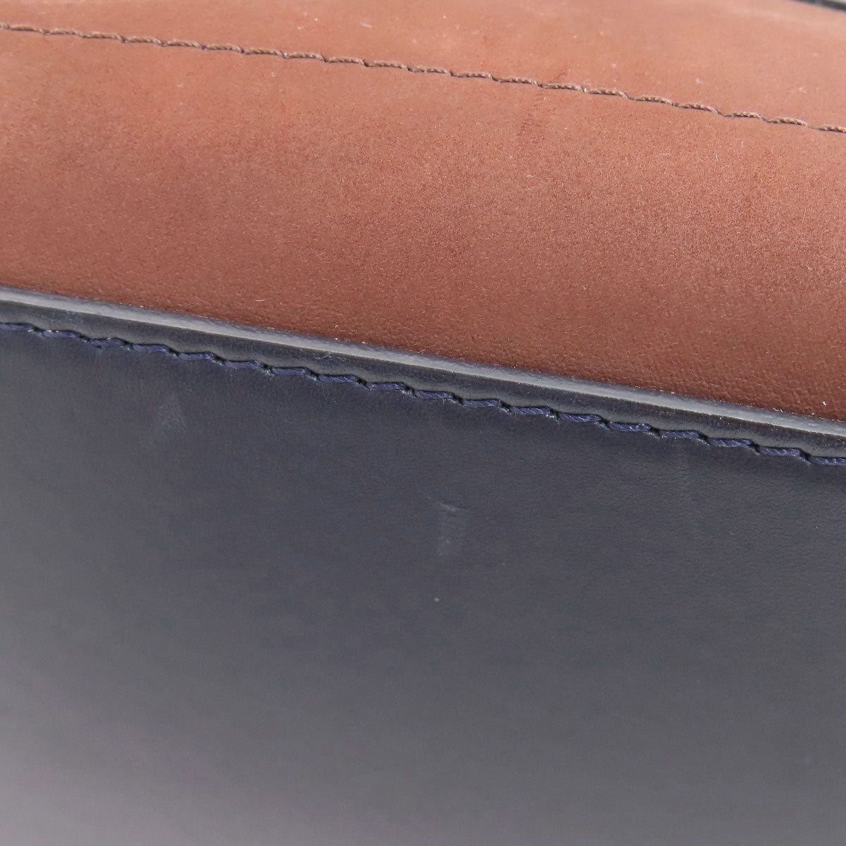 CELINE Luggage micro Handbag Calf SuedeLadies [Used]