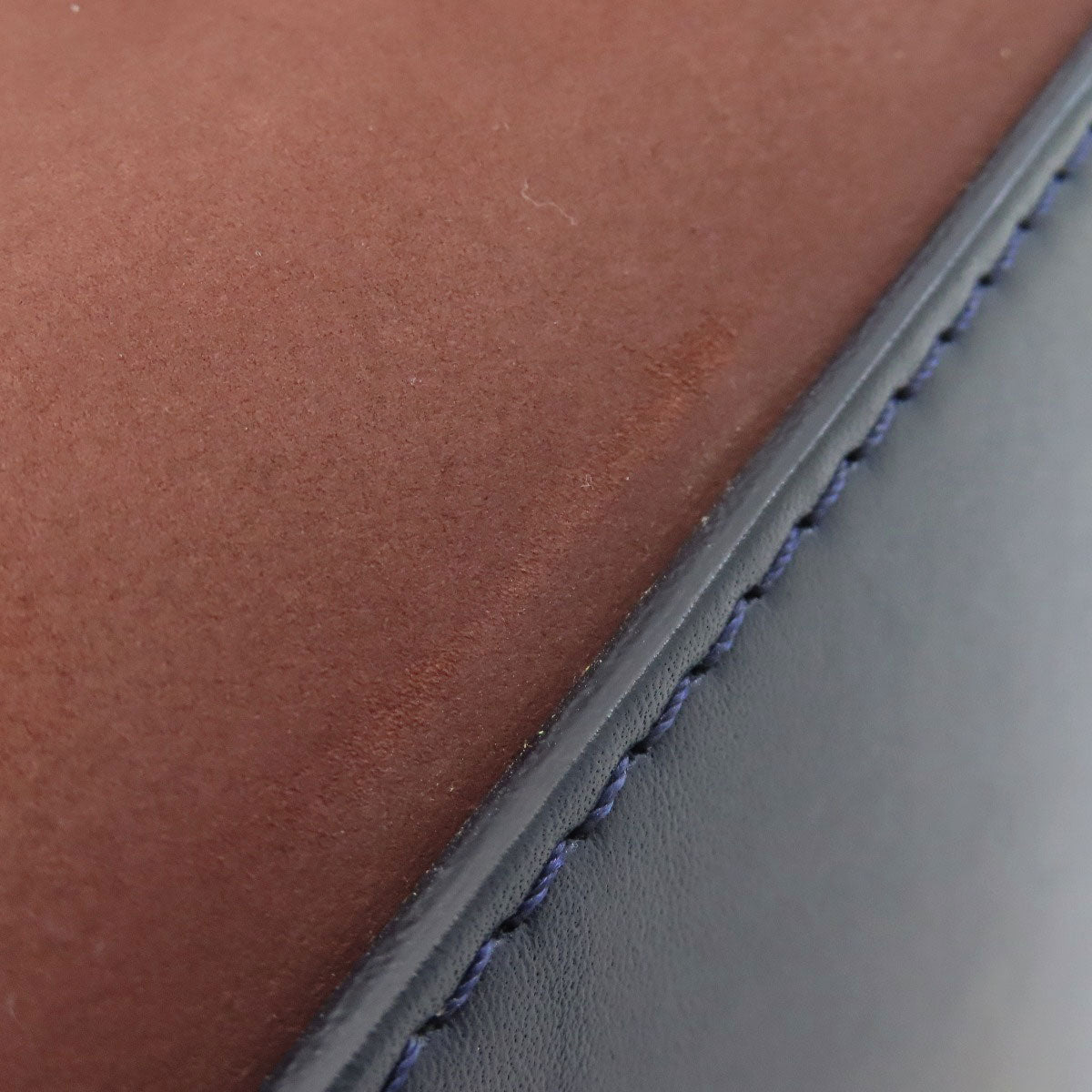 CELINE Luggage micro Handbag Calf SuedeLadies [Used]