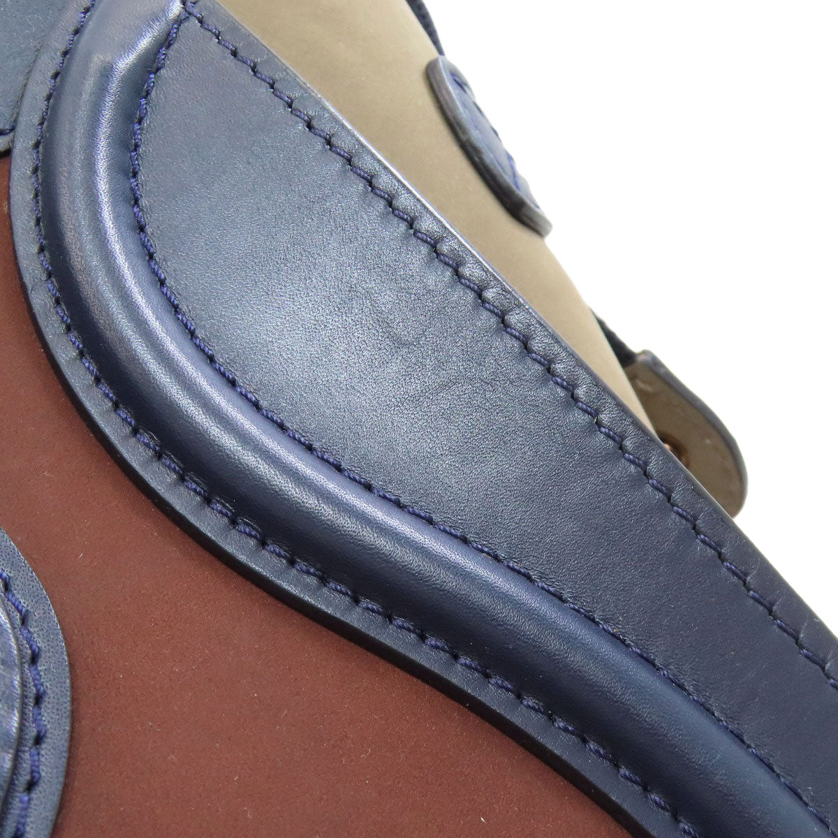 CELINE Luggage micro Handbag Calf SuedeLadies [Used]