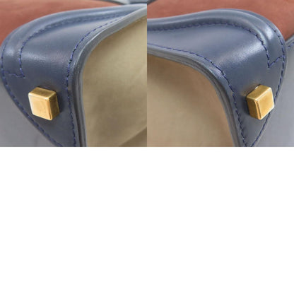 CELINE Luggage micro Handbag Calf SuedeLadies [Used]