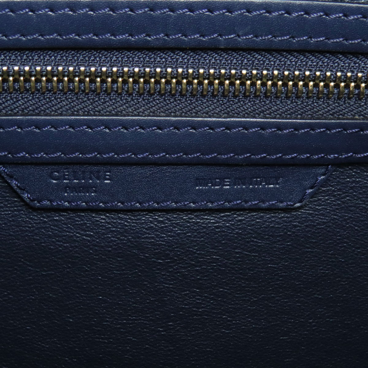 CELINE Luggage micro Handbag Calf SuedeLadies [Used]