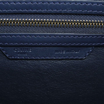 CELINE Luggage micro Handbag Calf SuedeLadies [Used]