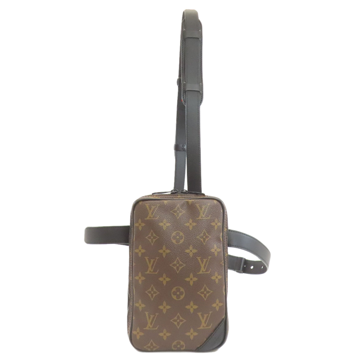 LOUIS VUITTON M44428 Utility side bag Hip bag, waist bag Monogram canvas Ladies [Used]