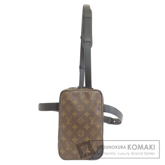 LOUIS VUITTON M44428 Utility side bag Hip bag, waist bag Monogram canvas Ladies [Used]