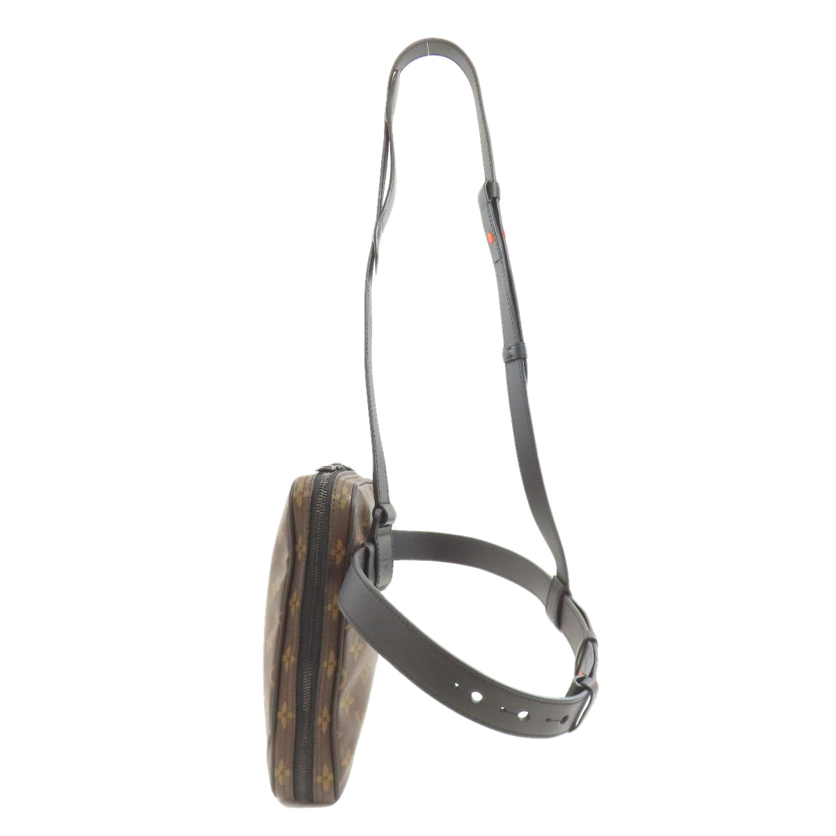 LOUIS VUITTON M44428 Utility side bag Hip bag, waist bag Monogram canvas Ladies [Used]