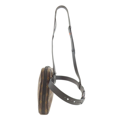 LOUIS VUITTON M44428 Utility side bag Hip bag, waist bag Monogram canvas Ladies [Used]