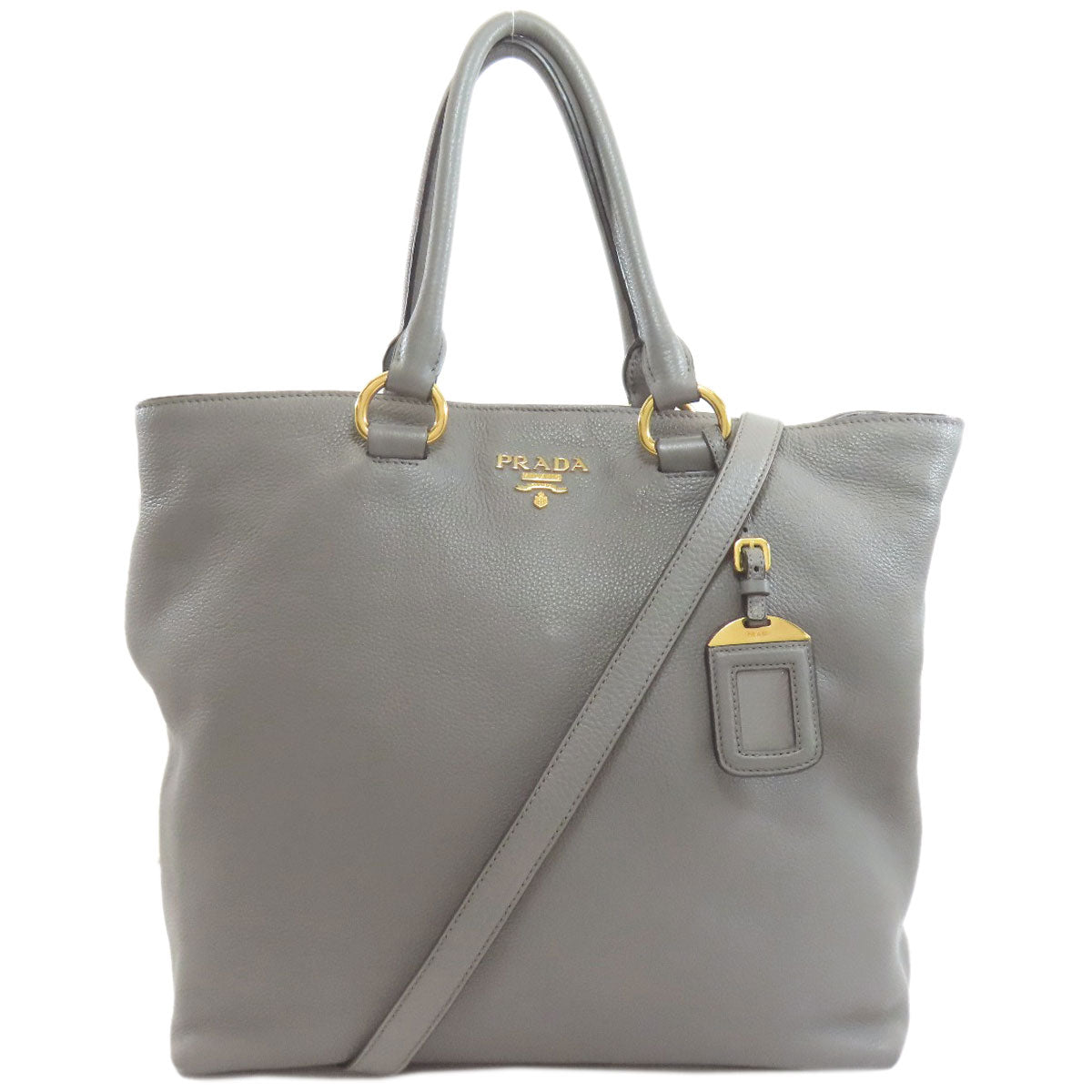 PRADA 1BG865 2WAY Tote Bag Calf Ladies [Used]