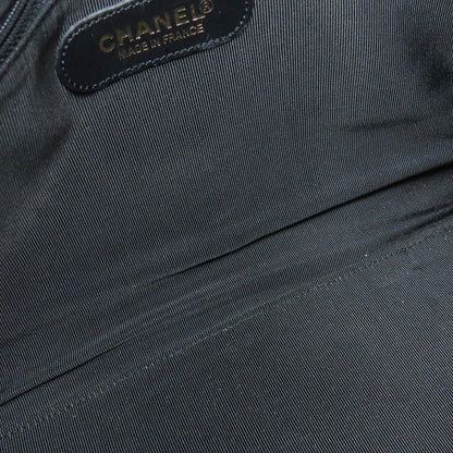 CHANEL COCO Mark 2WAY GoldHardware Boston bag Enamel Ladies [Used]