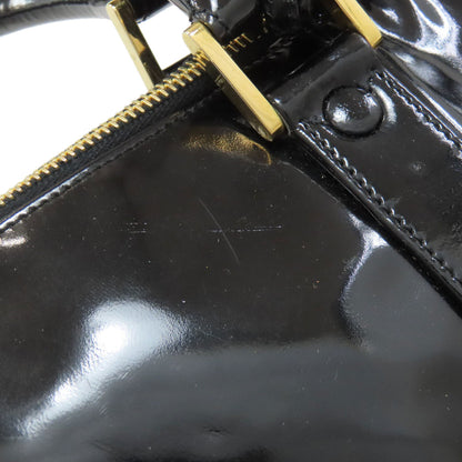 CHANEL COCO Mark 2WAY GoldHardware Boston bag Enamel Ladies [Used]