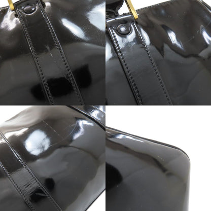 CHANEL COCO Mark 2WAY GoldHardware Boston bag Enamel Ladies [Used]