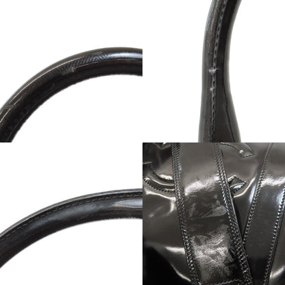 CHANEL COCO Mark 2WAY GoldHardware Boston bag Enamel Ladies [Used]