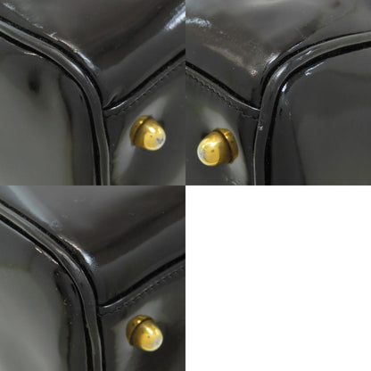 CHANEL COCO Mark 2WAY GoldHardware Boston bag Enamel Ladies [Used]